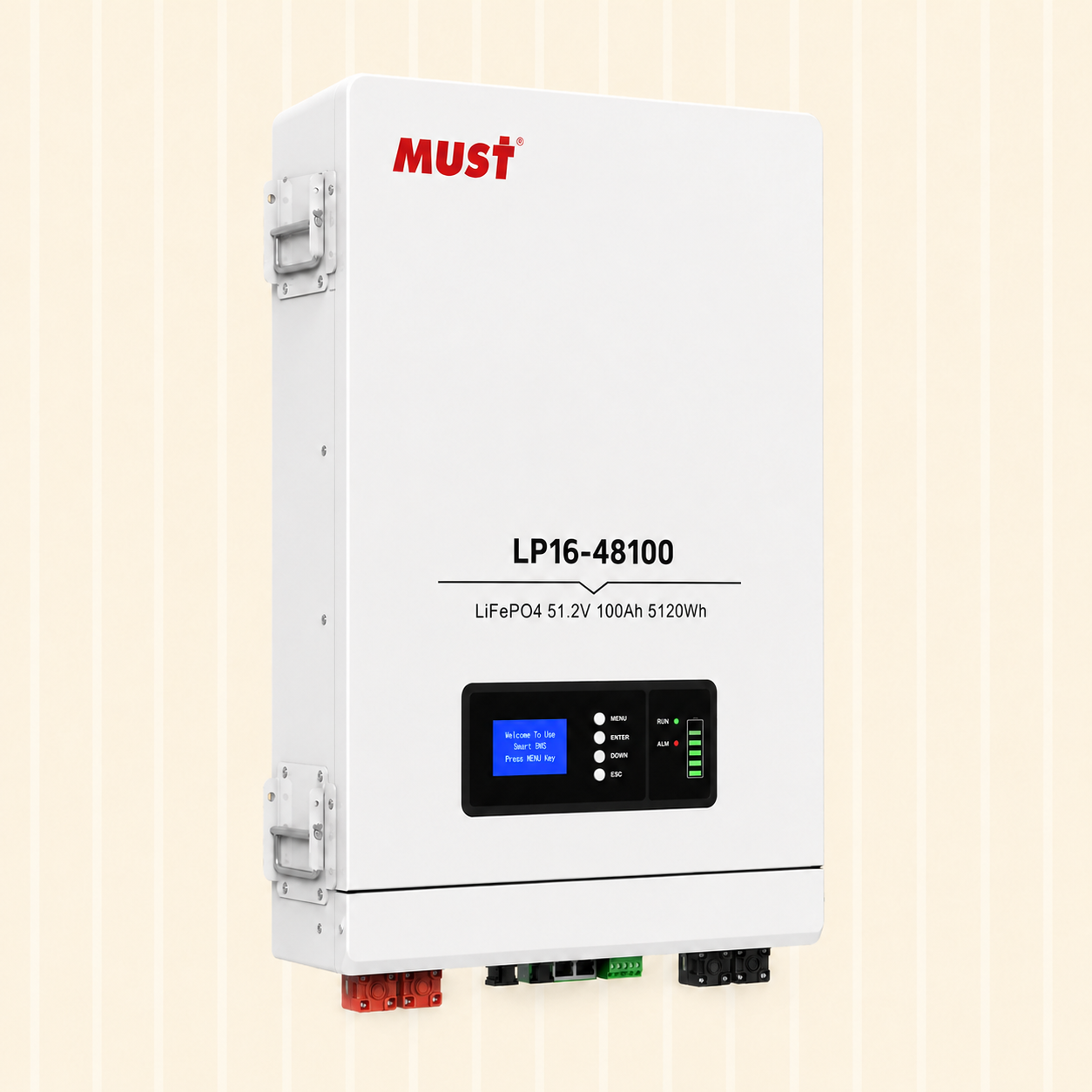 تصویر ۶ LP16-48100 LIFe PO4 Wall-mounted 51.2V 100A5120wh
