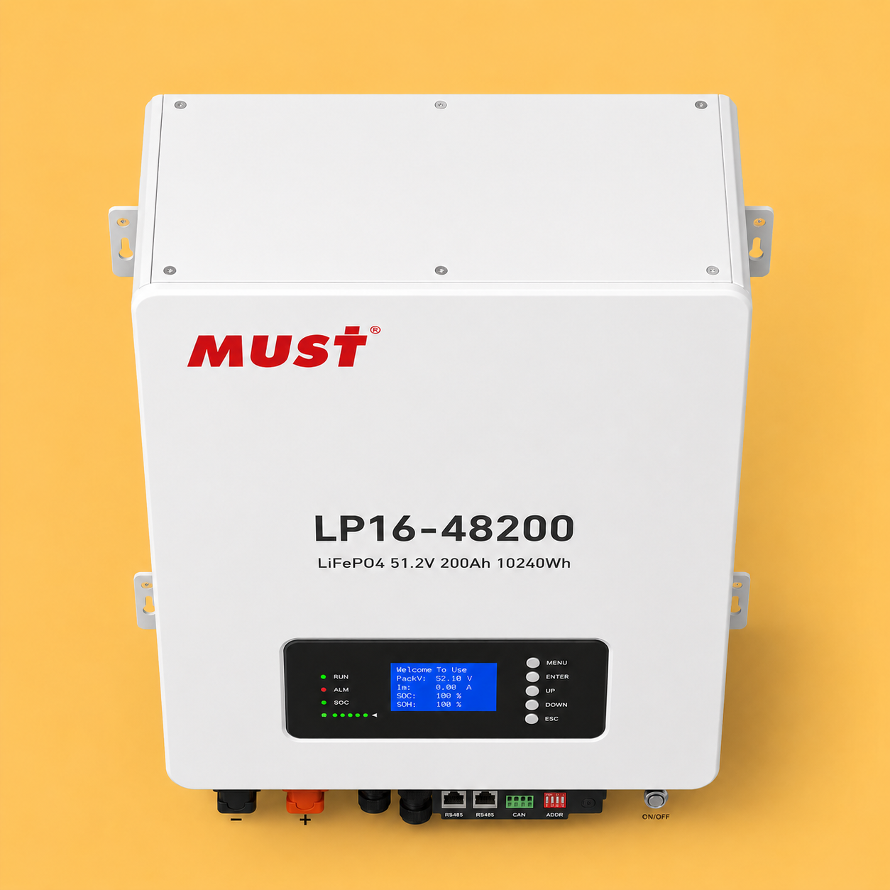 تصویر ۴ LP16 -48200  Battery Wall-mounted 51.2V 200AH 10240Wh