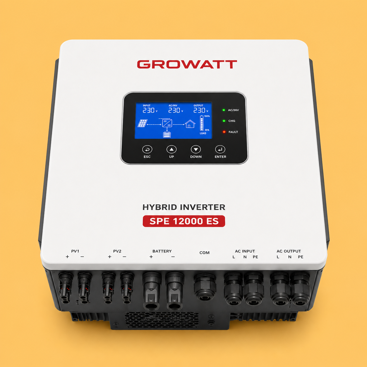 تصویر ۴ GROWATT HYBRID INVERTER SPE 12000ES