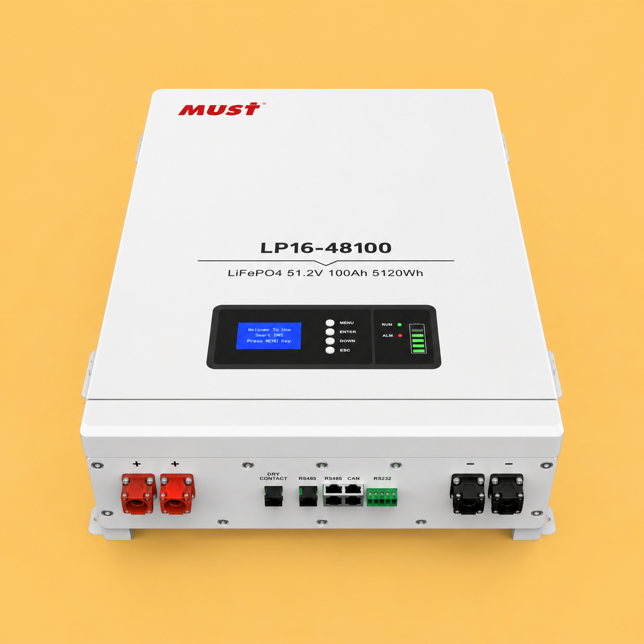 تصویر ۴ LP16-48100 LIFe PO4 Wall-mounted 51.2V 100A5120wh