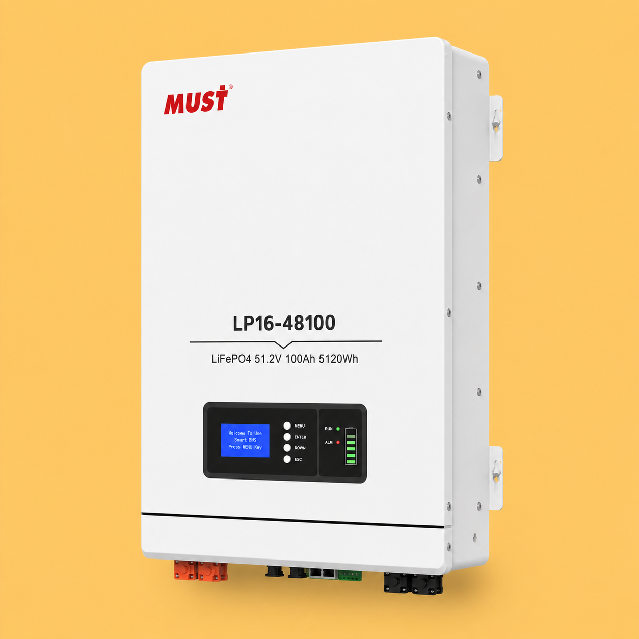 LP16-48100 LIFe PO4 Wall-mounted 51.2V 100A5120wh