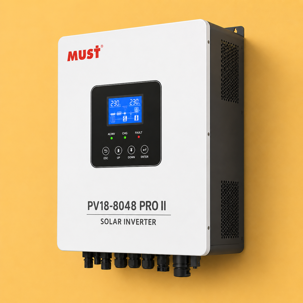 ›PV18-8048 PRO II MUST SOLAR INVERTER 8KW/48V