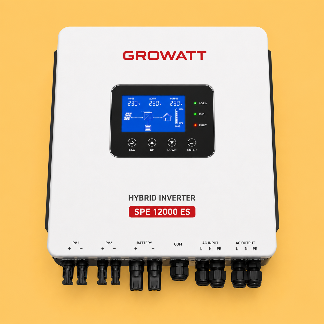 تصویر ۵ GROWATT HYBRID INVERTER SPE 12000ES