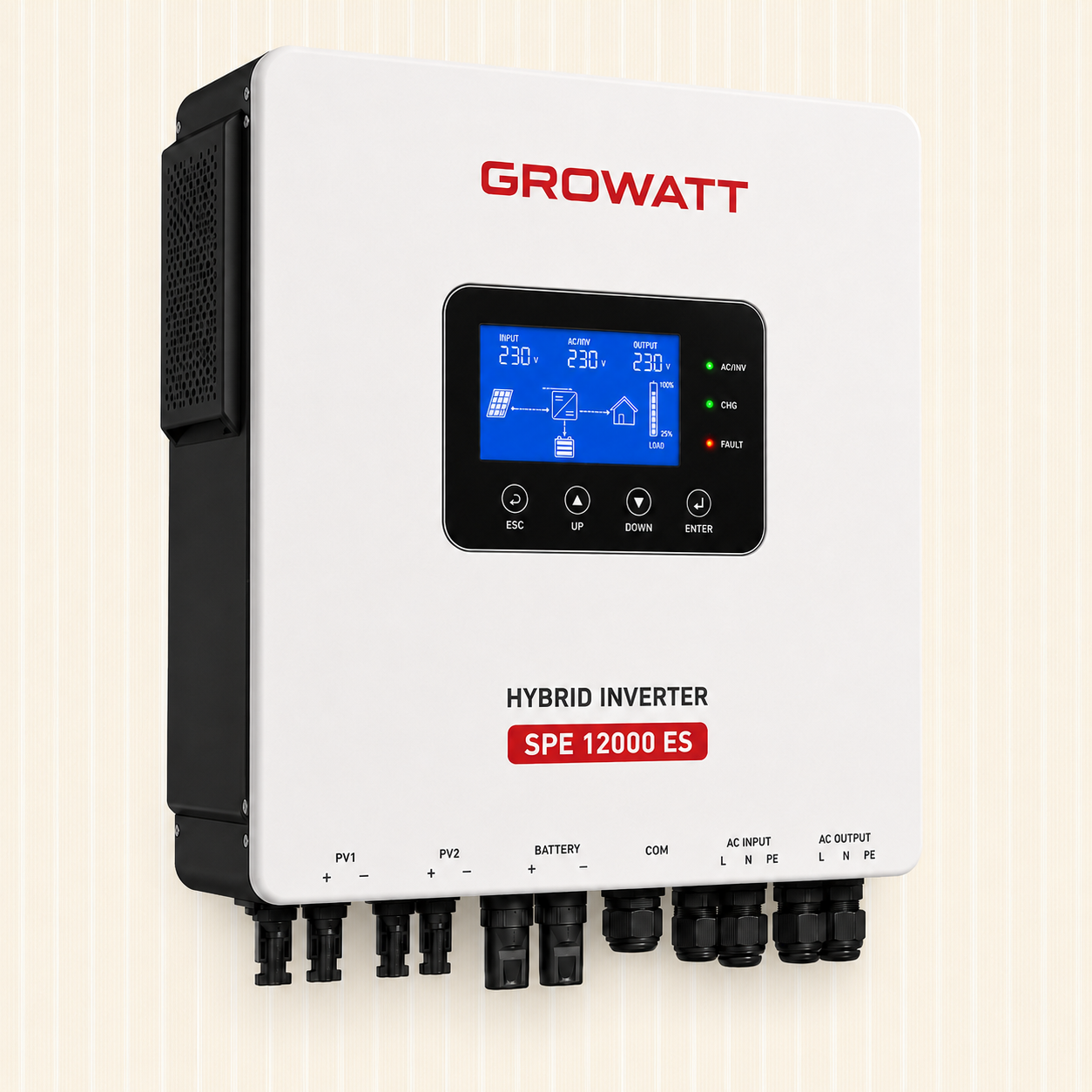 تصویر ۶ GROWATT HYBRID INVERTER SPE 12000ES